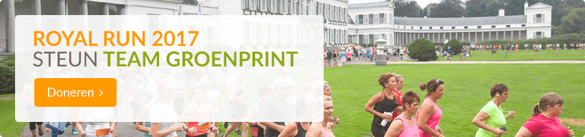Groenprint Royal Run 2017 doneren