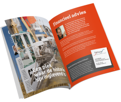 Brochures genaaid