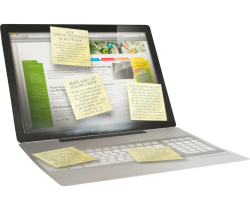 Laptop folders drukken