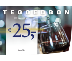 Tegoedbonnen drukken